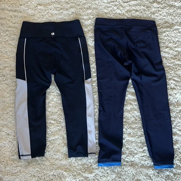 Blue Leggings (Gap and Under Armour) - Picture 2 of 2
